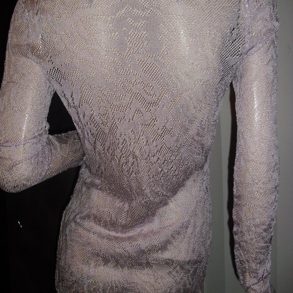 Emmanuel Ungaro,Paris,lavender,light purple,cardigan,New,Made In Italy,Unique - Picture 1 of 4